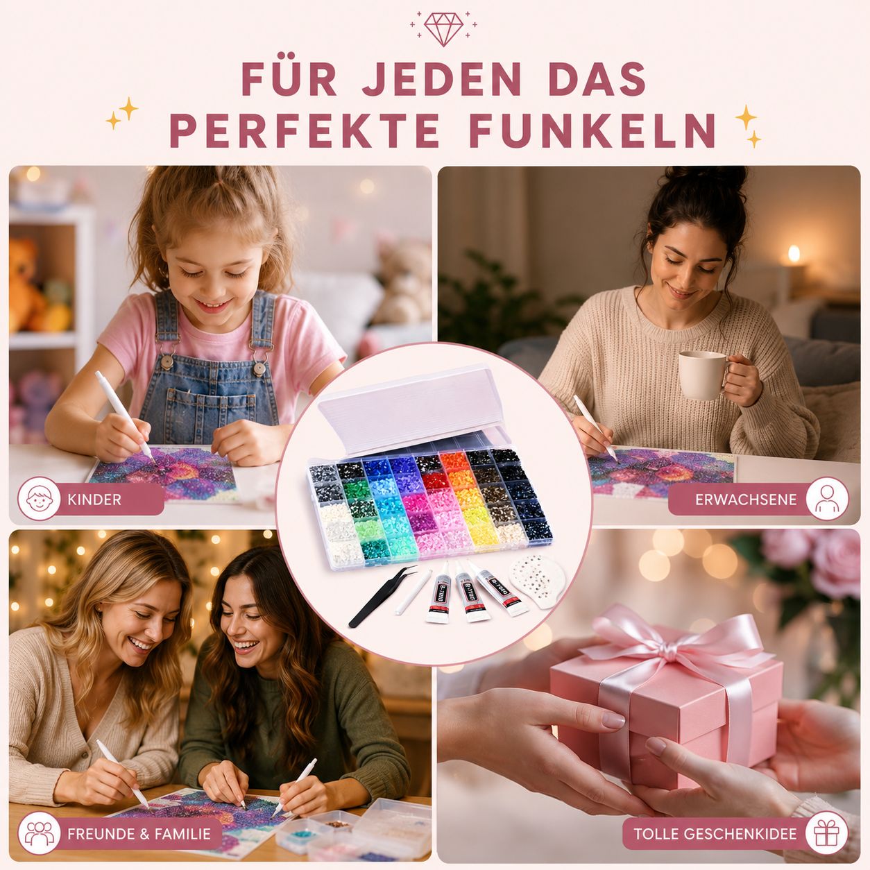 Kreativ-Set für Kinder & Familien✨💎